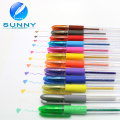 12 Colors Gel Ink Pen, Gel Ball Pen for Promotion and Gift